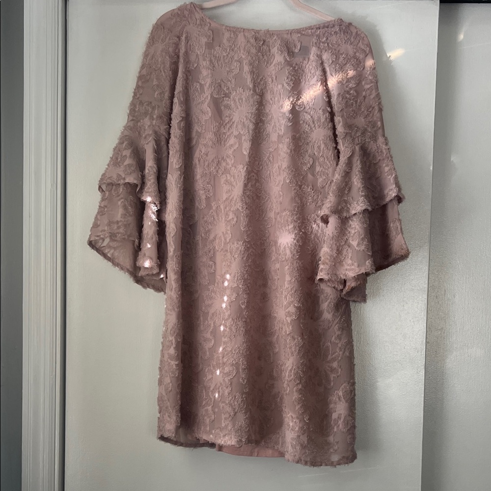 Oh Blush Long Sleeve Boutique Dress